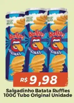 Mart Minas Salgadinho Batata Ruffles 100G Tubo Original Unidade oferta