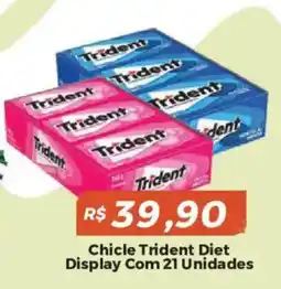 Mart Minas Chicle trident diet oferta