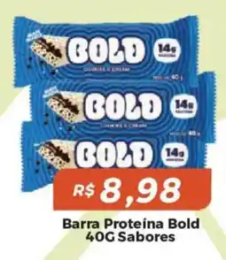 Mart Minas Barra proteína bold 40g sabores oferta