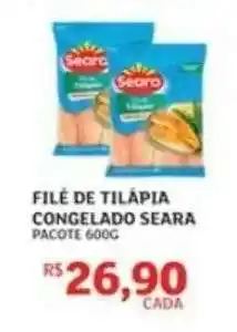 Assaí Atacadista Filé de Tilápia Congelado Seara oferta