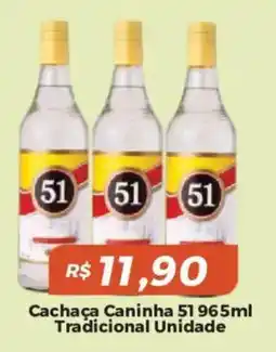Mart Minas Cachaça Caninha 51 oferta