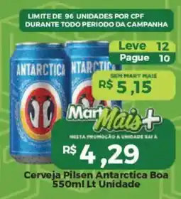 Mart Minas Cerveja Pilsen Antarctica Boa oferta