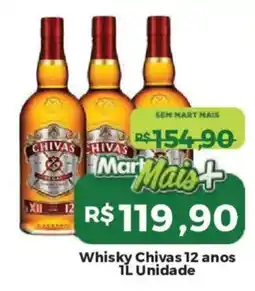 Mart Minas Whisky Chivas 12 anos oferta