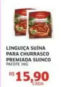 Assaí Atacadista LINGUIÇA SUÍNA PARA CHURRASCO PREMIADA SUINCO oferta