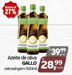 Cometa Supermercados Azeite de oliva gallo extravirgem oferta