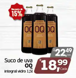 Cometa Supermercados Suco de uva integral vidro oferta