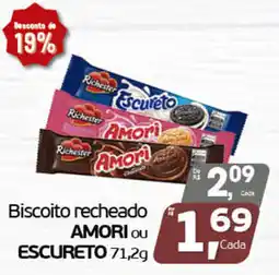 Cometa Supermercados Biscoito recheado amori ou escureto oferta