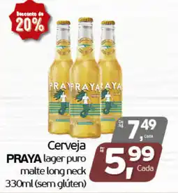 Cometa Supermercados Cerveja praya lager puro malte long neck oferta