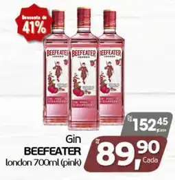 Cometa Supermercados Gin beefeater london 700ml (pink) oferta