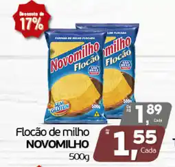 Cometa Supermercados Flocão de milho novomilho oferta