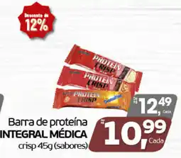 Cometa Supermercados Barra de proteína integral médica crisp oferta