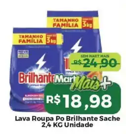 Mart Minas Lava Roupa Po Brilhante Sache oferta