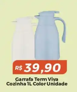 Mart Minas Garrafa Term Viva Cozinha 1L Color Unidade oferta