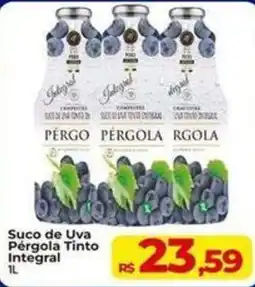Rebouças Supermercados Suco de Uva Pêrgola Tinto Integral oferta