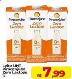 Rebouças Supermercados Leite uht piracanjuba zero lactose oferta