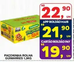 Roldão Paçokinha rolha guimarães oferta
