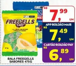 Roldão Bala freegells sabores oferta