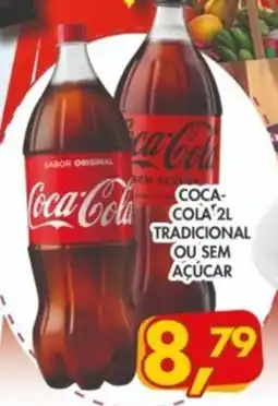 Barbosão Extra Supermercados Coca-Cola tradicional ou sem açúcar oferta