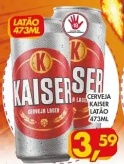 Barbosão Extra Supermercados Cerveja lager kaiser oferta