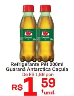 Cocipa Refrigerante Pet 200ml Guaraná Antarctica Caçula oferta