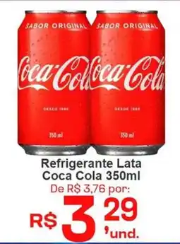 Cocipa Refrigerante Lata Coca Cola oferta