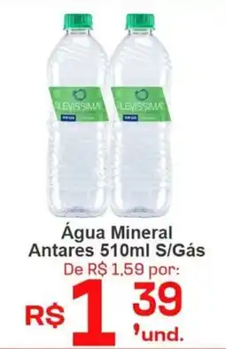 Cocipa Água Mineral Antares oferta