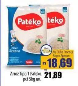 Proença Supermercados Arroz Tipo 1 Pateko oferta