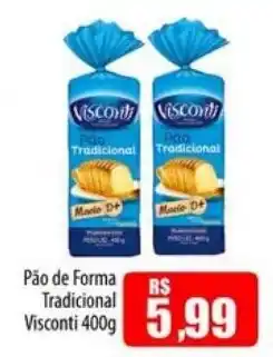 Proença Supermercados Pão de Forma Tradicional Visconti oferta