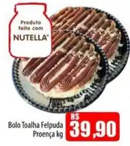 Proença Supermercados Bolo Toalha Felpuda oferta