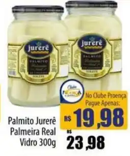 Proença Supermercados Palmito jurerê palmeira real vidro oferta