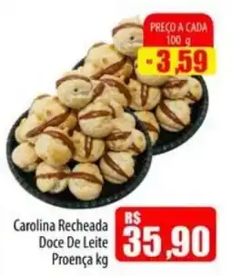 Proença Supermercados Carolina Recheada Doce De Leite oferta