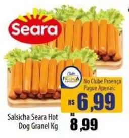 Proença Supermercados Salsicha Seara Hot Dog Granel oferta