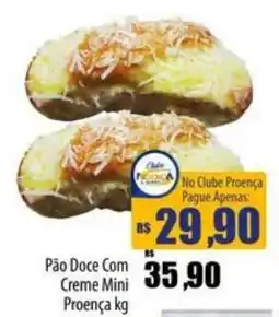 Proença Supermercados Pão Doce Com Creme Mini oferta