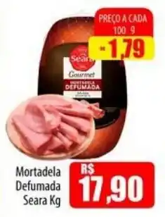 Proença Supermercados Mortadela Defumada Seara Kg oferta