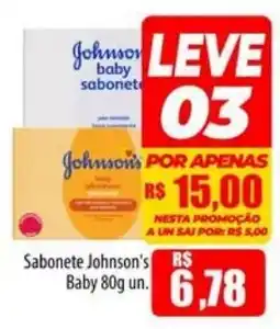Proença Supermercados Sabonete johnson's baby oferta