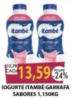 Santa Cruz Supermercados Iogurte itambé garrafa sabores oferta