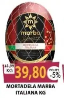 Santa Cruz Supermercados Mortadela marba italiana oferta