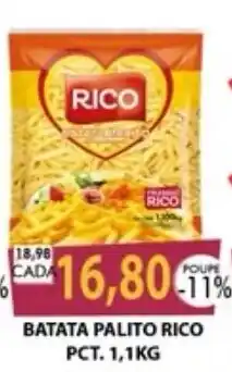 Santa Cruz Supermercados batata palito rico oferta