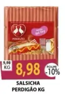 Santa Cruz Supermercados Salsicha perdigão kg oferta