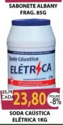 Santa Cruz Supermercados Soda caustica eletrica oferta