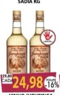 Santa Cruz Supermercados vinho jurupinga oferta