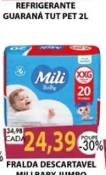 Santa Cruz Supermercados Refrigerante guaraná tut pet 2l oferta