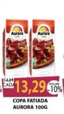 Santa Cruz Supermercados Copa fatiada aurora oferta