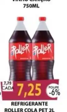 Santa Cruz Supermercados Refrigerante roller cola pet 2l oferta