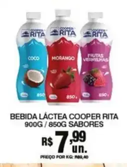 Supermercados Alvorada Bebida Láctea Cooper Rita oferta