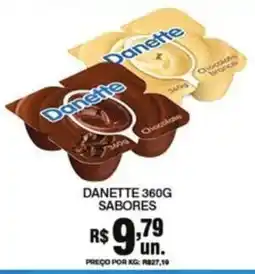 Supermercados Alvorada Danette 360g sabores oferta