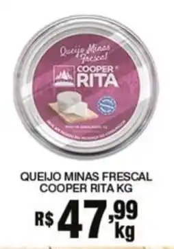 Supermercados Alvorada Queijo Minas Frescal Cooper Rita oferta