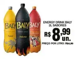 Supermercados Alvorada Energy drink baly 2l sabores oferta