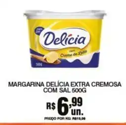 Supermercados Alvorada Margarina delícia extra cremosa com sal oferta