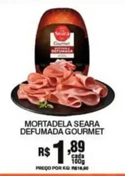 Supermercados Alvorada Mortadela seara defumada gourmet oferta
